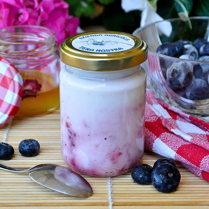 Yogurt di Capra con Frutti di Bosco Artigianale a Km 0 di Tera Nostra